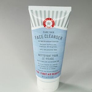 First Aid Pure Skin Face Cleanser Antioxidant Booster Gentle Sensitive 2oz New